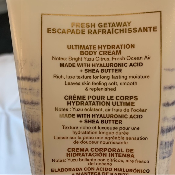 Bath & body works fresh getaway ultimate hydration body cream - Picture 6 of 7